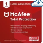 In this image, you'll find the distinctive McAfee Total Protection logo. At the above of middle, a sleek, bold 'M' in White stands out, casting a subtle shadow. It forms the central element of the shield design, which features sharp square angles at all four corners. The logo is placed on a square background, blending shades of red, creating a square shape. This emblem is instantly recognizable as the symbol of McAfee Total Protection, renowned for its proactive approach to privecy protection