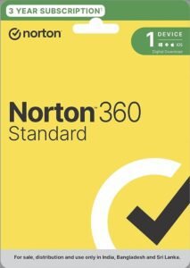 An image of the Norton 360 logo. The logo features a straight normal capital letter 'N’ in dark Brown, with a distinctive Squarer design. The letter ‘N' is set inside yellow background Squarer shape. This logo is a symbol of Norton 360 logo, Comprehensive security software for protection against digital threats.