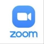 An image of the Zoom download for desktop free logo. The logo features a stylized capital letter 'Z’ in light Blue colour, with a distinctive square design. The letter ‘Z' is set against White background with outer in square shape. This logo is a symbol of the Zoom download for desktop free.