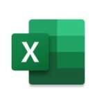 An image of the ms excel for mobile logo. The logo features a stylized capital letter 'X’ in White, with a distinctive square design. The letter ‘X' is set against dark green background with outer in small square which is again inside of large square. This logo is a symbol of the ms excel for mobile.