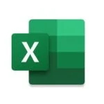 An image of the ms excel for mobile logo. The logo features a stylized capital letter 'X’ in White, with a distinctive square design. The letter ‘X' is set against dark green background with outer in small square which is again inside of large square. This logo is a symbol of the ms excel for mobile.