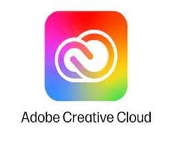 An image of the adobe creative cloud desktop app download. The logo features a stylized capital letter 'A’ in black colour, with a distinctive square design. The letter ‘A' is set against light White background outer in square shape. This logo is a symbol of the adobe creative cloud desktop app download