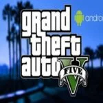 An image of the Grand Theft Auto V Apk Download. The logo features a stylized small letter 'g’ in white colour, with a distinctive square design. The letter ‘g' is set against dark bluish background. This logo is a symbol of Grand Theft Auto V Apk Download
