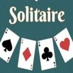 An image of the Solitaire free Games online. The logo features a stylized capital letter 'S’ in white colour, with a distinctive square design. The letter ‘S' is set against dark Green background. This logo is a symbol of Solitaire free Games online.