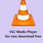 An image of the vlc media player for mac download free macos. The logo features a stylized capital letter 'V’ in Black colour, with a distinctive square design. The letter ‘V' is set against light grey background with a vedeoland’s symbolic Logo in square shape. This logo is a symbol of the vlc media player for mac download free.