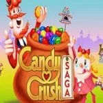 An image of the Candy Crush Saga Game download for android. The logo features a stylized capital letter 'C’ in light orange colour, with a distinctive square design. The letter ‘C' is set against multi-Colour background with a symbolic Logo outer in square shape. This logo is a symbol of the Candy Crush Saga Game download for android.