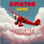 An image of the Aviator Game online. The logo features a stylized capital letter 'A’ in Red colour, with a distinctive square design. The letter ‘A' is set against purple blue background with a symbolic Logo outer in square shape. This logo is a symbol of the Aviator Game online.