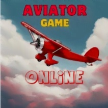 An image of the Aviator Game online. The logo features a stylized capital letter 'A’ in Red colour, with a distinctive square design. The letter ‘A' is set against purple blue background with a symbolic Logo outer in square shape. This logo is a symbol of the Aviator Game online.