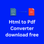 This is an image of html to pdf converter download free