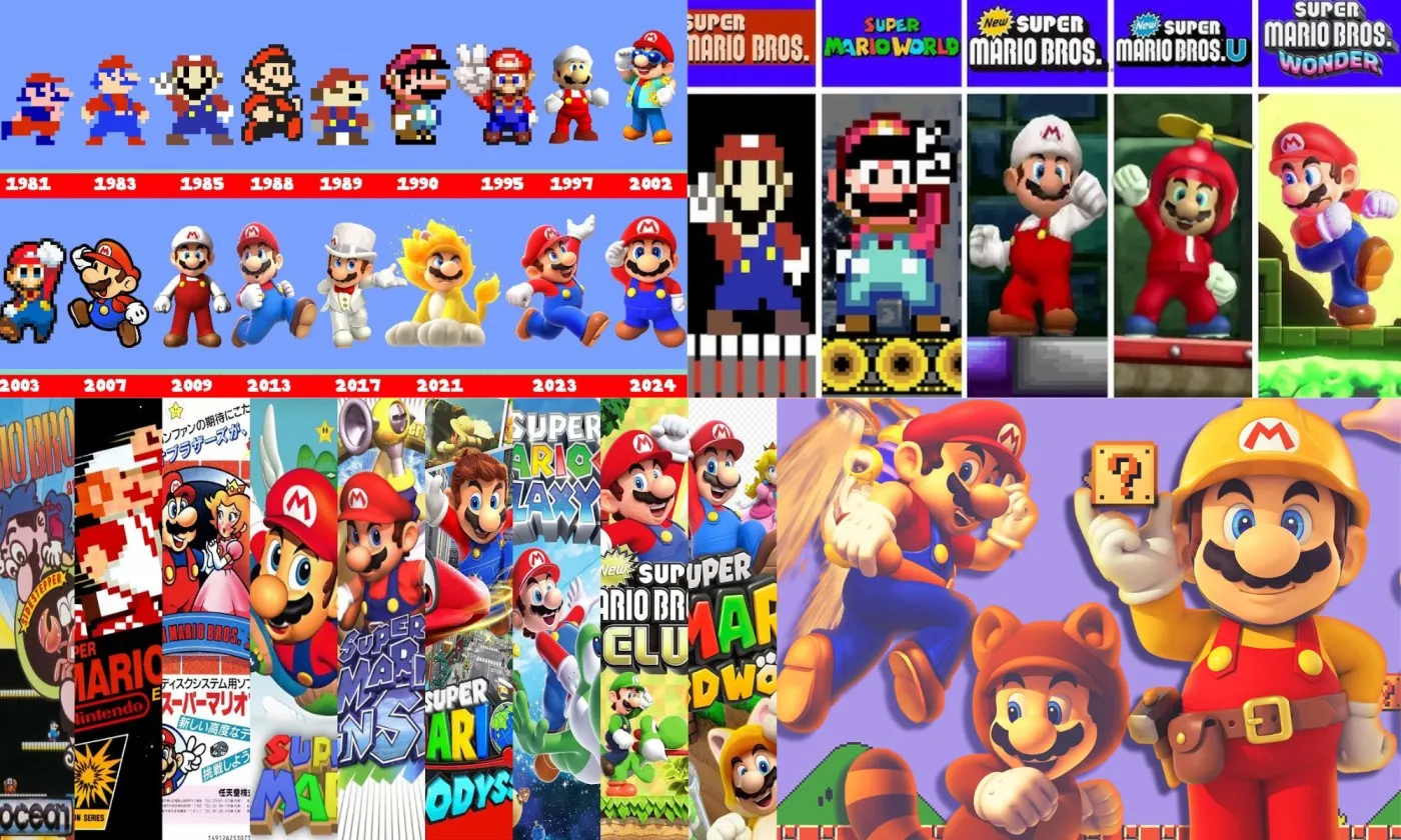 Mario Games and Their Evolution 1 Mario Games and Their Evolution